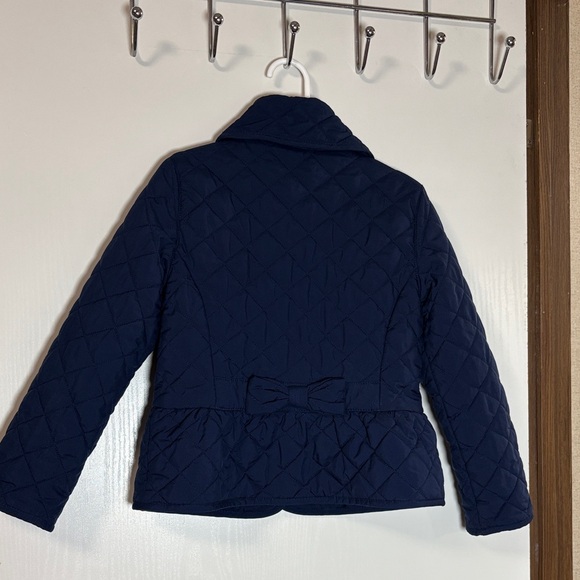Polo Ralph Lauren Kids Navy Blue Quilted Preppy Puffer Jacket Size 6 - Picture 2 of 14